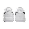New Nike Air Force 1 Low '07 Essential White Metallic Silver Black Women's DD1523-100