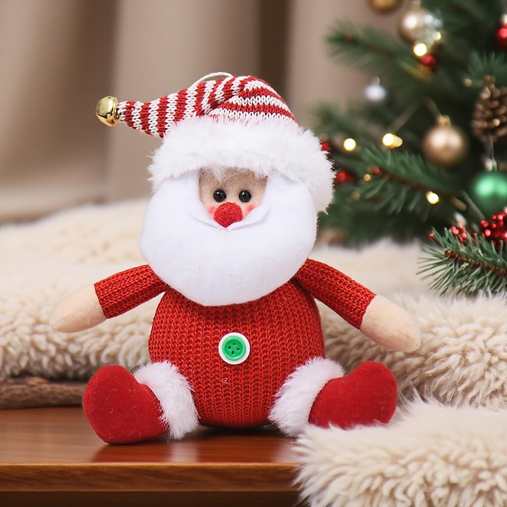 Christmas Decorations Cartoon Doll Christmas Tree Pendant