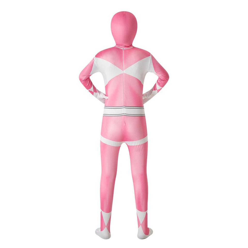 Kids Power Dinosaur Team Jumpsuit Mask Halloween Cosplay Costumes Boys Girls Halloween Party Zentai Rangers Role Playing Outfit