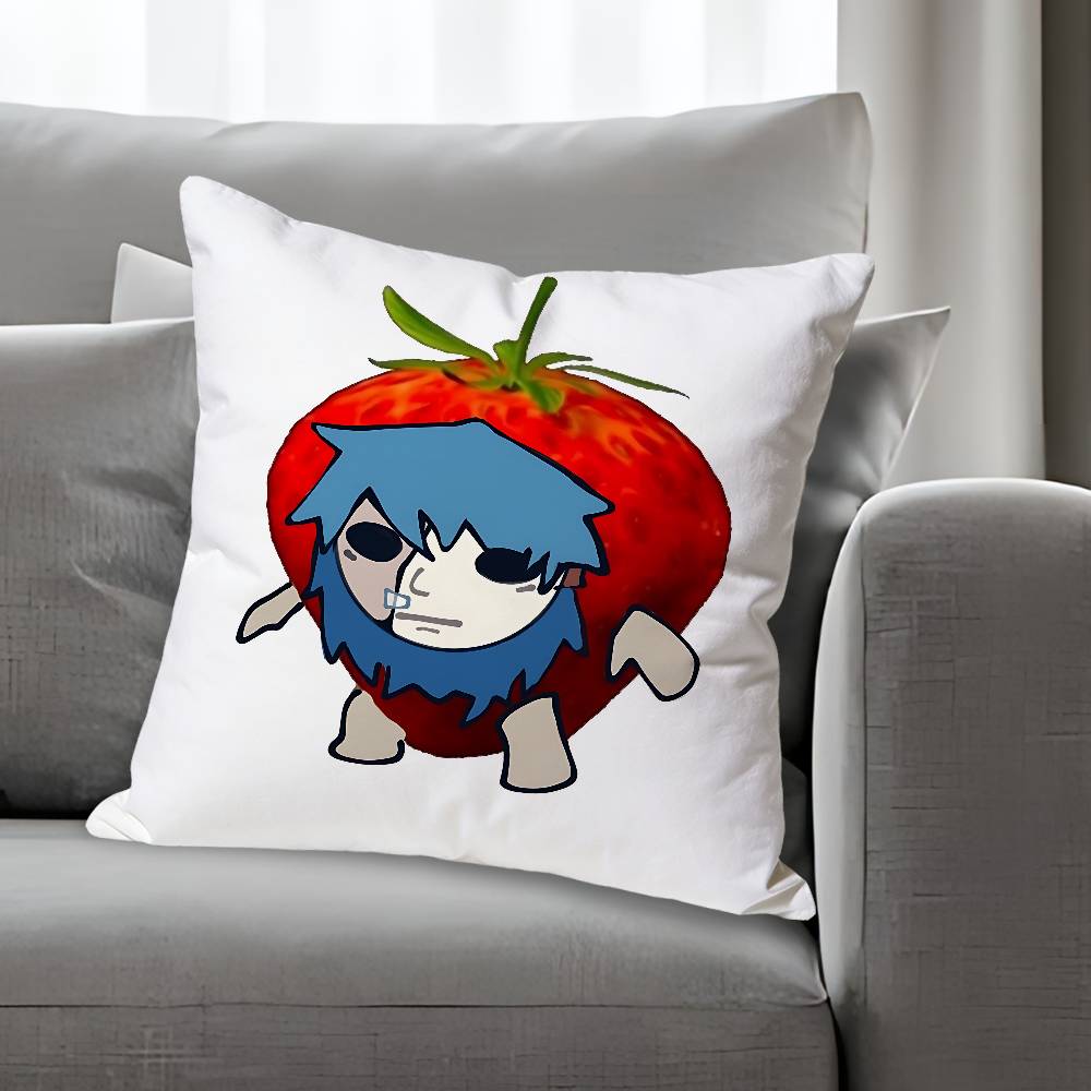 Game SSallys FFace Anime Celebrity Merchandise AllMatch Printed Pillow Case Sofa Car Office Room Decoration Protector