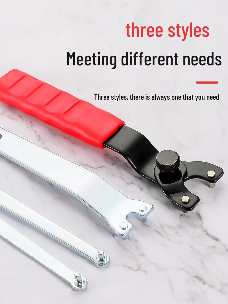 Adjustable Universal Angle Grinder Wrench for Disassembly and Polishing