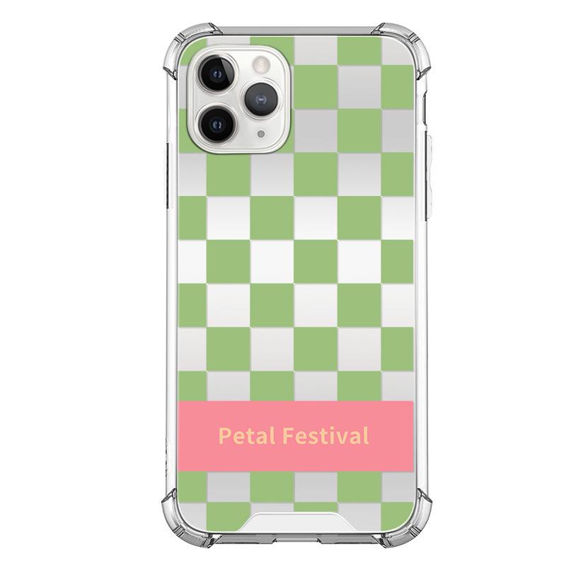 

Чехол-зеркало Zhitai XS с шахматной доской для iPhone 15 Pro, Apple 14 или 16/12 Pro Max, Honor 9. Apple 12PRO