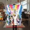 Coperta a tema cartone animato carino anime giapponese Sailor Moon Tsukino Usagi adatta per letti di casa, copridivani, pisolino in ufficio, coperte calde da esterno O5