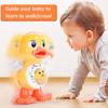 Plastic Electric Dancing Duck Toy Singing Walking Dancing Duck  Halloween