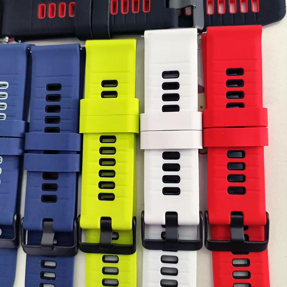 Silicone 20mm 22mm Band For Garmin Vivoactive 4 5/Venu 3 2 Strap For HUAWEI GT5/Amazfit GTR/GTS Bracelet Sports Belt Accessories