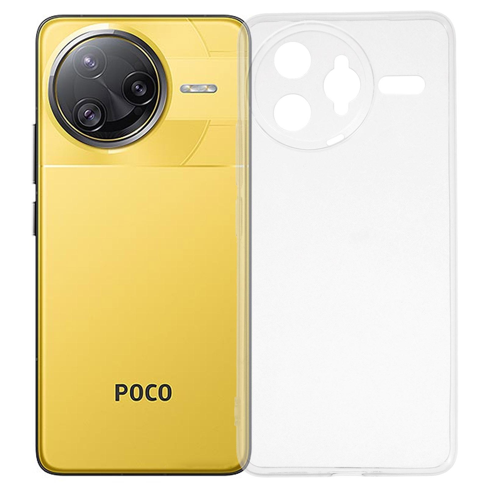 

For Xiaomi Poco F7 Ultra 5G/Redmi K80 Pro 5G Back Cover Ultra Thin Flexible TPU Clear Phone Case Type A