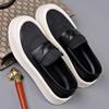 Handmade Men's Loafers Breathable Casual Leather Shoes Classic Comfortable Outdoor Shoes Leisure Male Slip on Footwear Moccasins