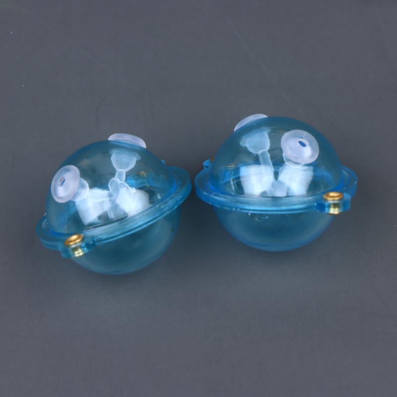 5Pcs Fishing Float Transparent Bead Hollow Bubble Surface Float Casting Abs Plastic Balls Round River Water Bubble Floats