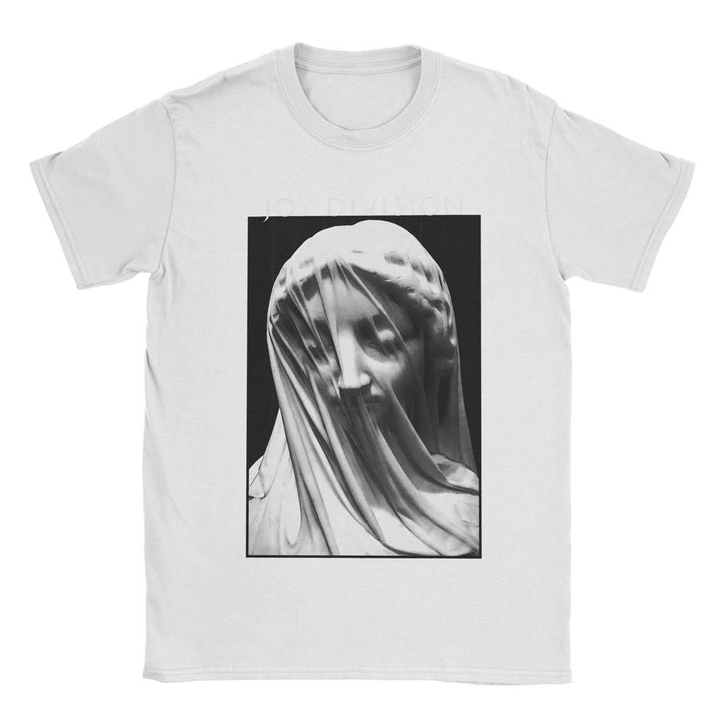 Casual Joy Division Veiled Virgin T Shirt Men Crewneck Short Sleeve Tops Shirts  Cotton Summer Top Tee