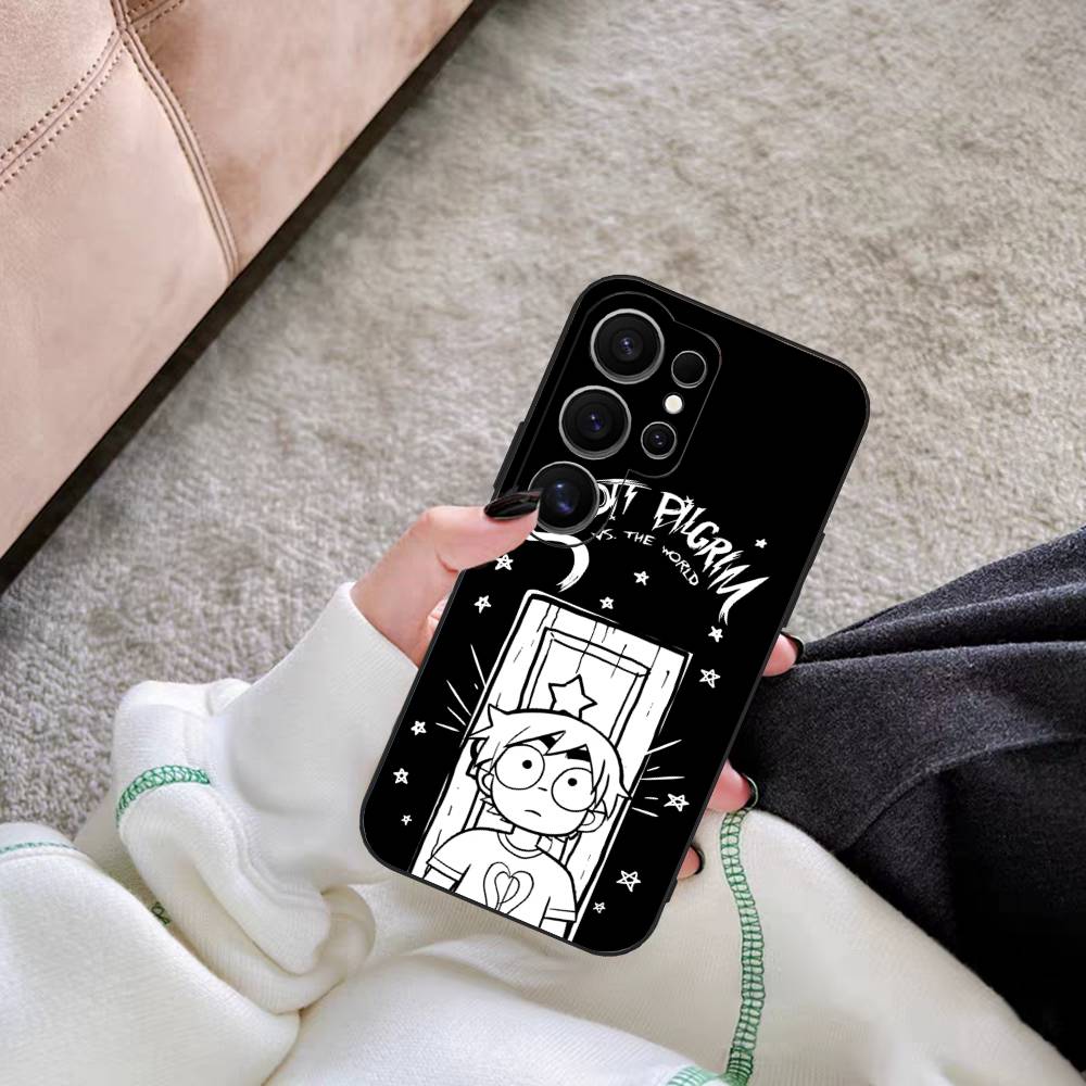 S-Scott Pilgrim Phone Case For Samsung S 24 Fe 25 Ultra Plus 20 Lite 21 30 22 23 24 22 Ultra 5G Fundas