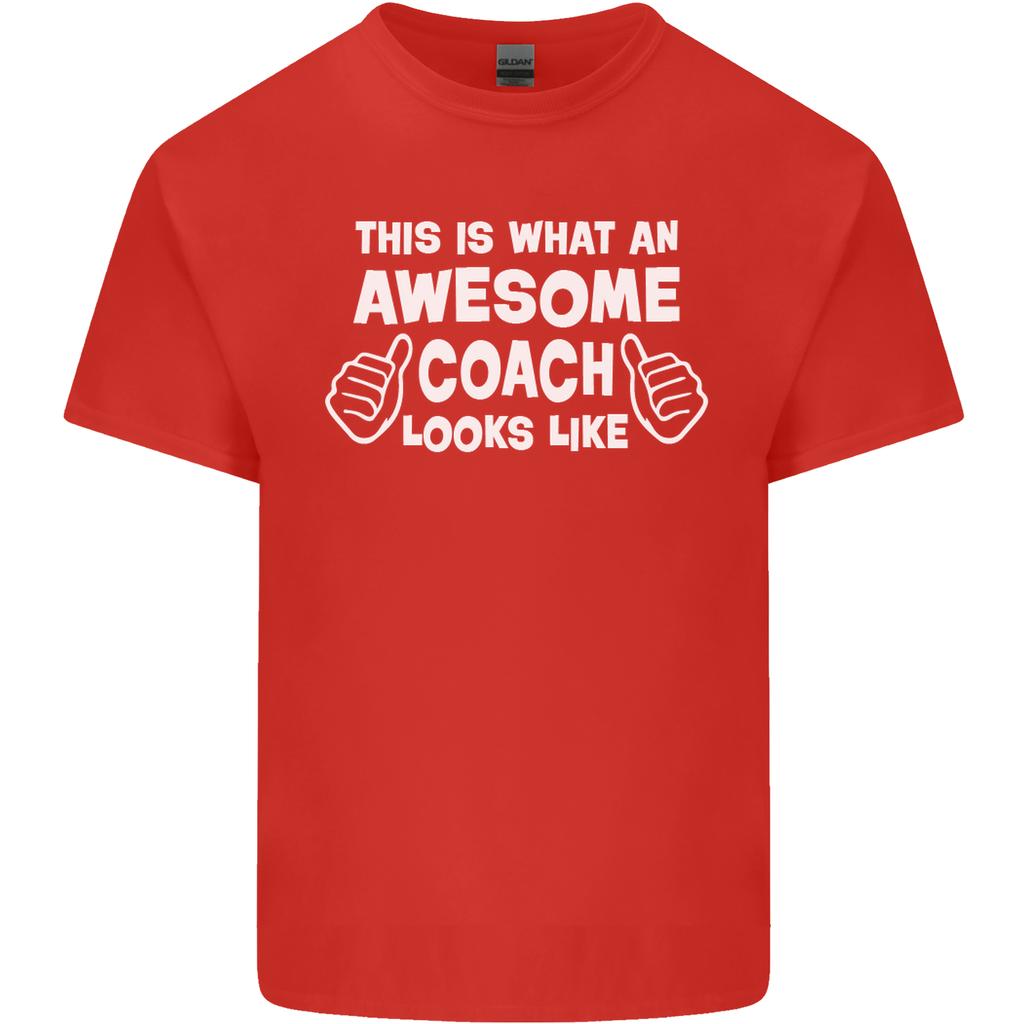Awesome Coach Rugby Football Tennis Unisexs Light Cotton TShirt