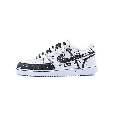 Court Vision 1 Low Next Nature Antidérapantes Résistantes à l'abrasion Basse top Chaussures de Skateboard Homme DH2987-101(Équipe103-) Emballage Aléatoire