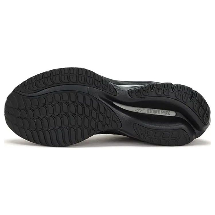 Mizuno Wave Rider 26 Comfortable Versatile Durable Breathable Low-Top Carbon Plate Casual Running Shoes Unisex Sneakers Black J1GC227552