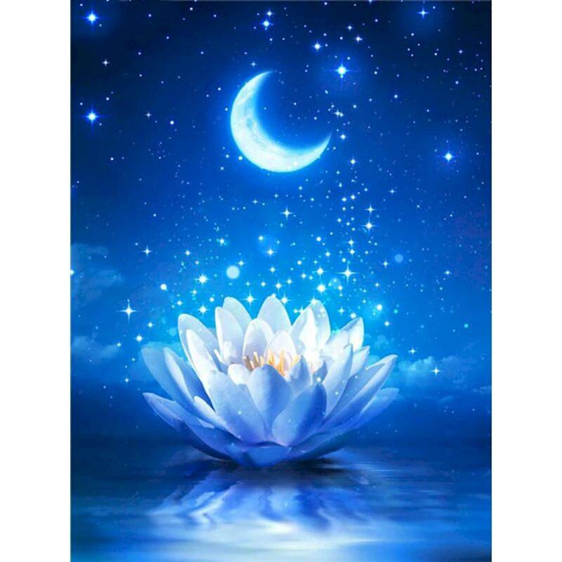 Diamond Painting Woman Flower Stitch Full Diamond Mosaic Mermaid Rhinestone Painting Embroidery Pictures Home Decor