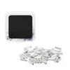 50Pcs Aluminum Alloy Bicycles Wire Tube Cover Bike Cable End Cap Cable Tip Brake Wire End Cap Bicycles Accessories