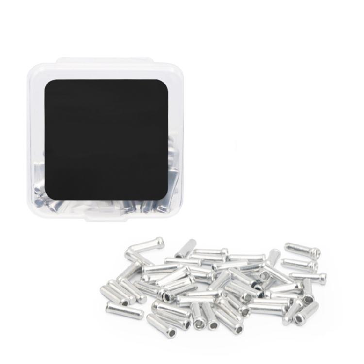 50Pcs Aluminum Alloy Bicycles Wire Tube Cover Bike Cable End Cap Cable Tip Brake Wire End Cap Bicycles Accessories