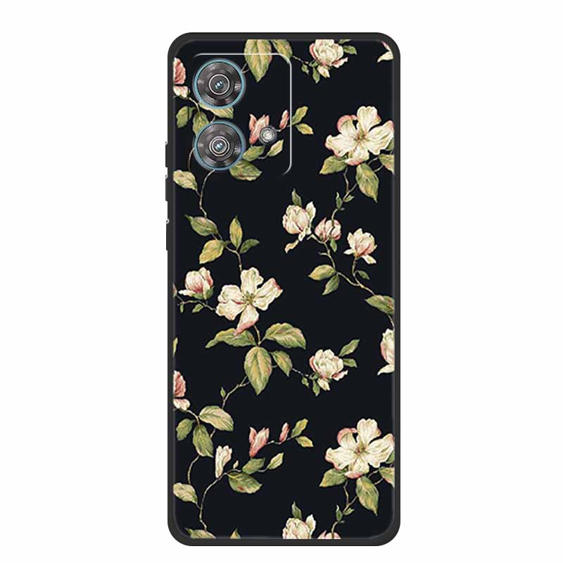 For Motorola Edge 40 Neo Case Animals TPU Soft Silicone Phone Cover for Moto Edge 40 Neo 5G Edge40 Neo Shockproof Wolf Fundas