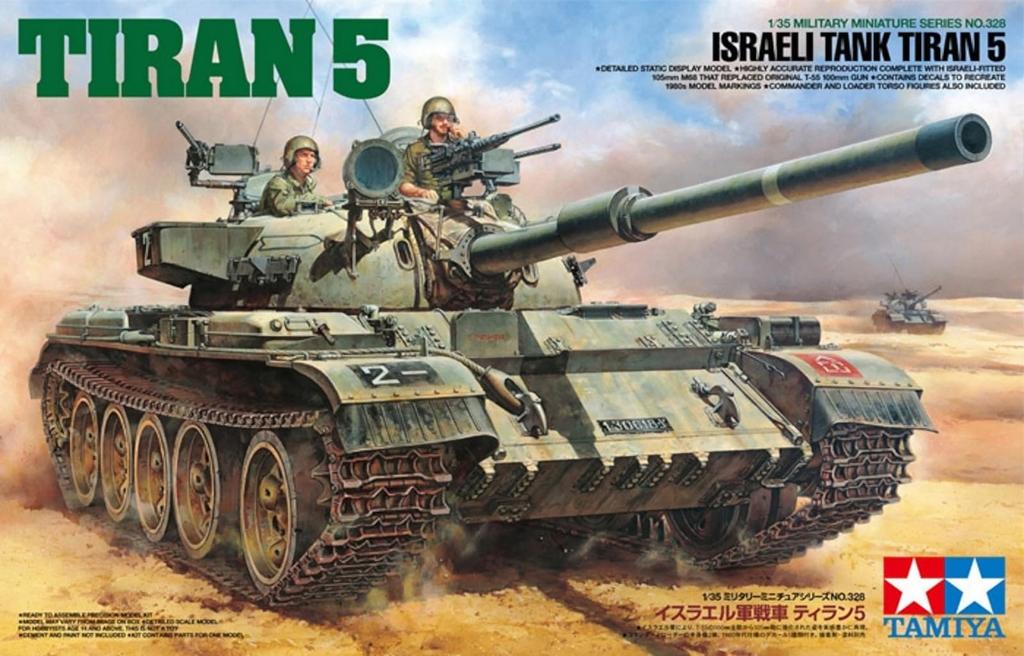 Tamiya Military Miniature Series 328 Israeli Army Tank Tiran 5 Plastic Model Kit 35328 1/35 No.