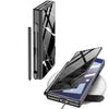 Samsung Z FOLD7 Folding Mobile Phone Case Z Fold7 Pen Slot Leather Case Flip Glass Protective Cover