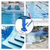 Pool Vacuum Jet Cleaner Kit with Telescopic Pole, Brush Head, and Leaf Bag for Above Ground Pools and Spas