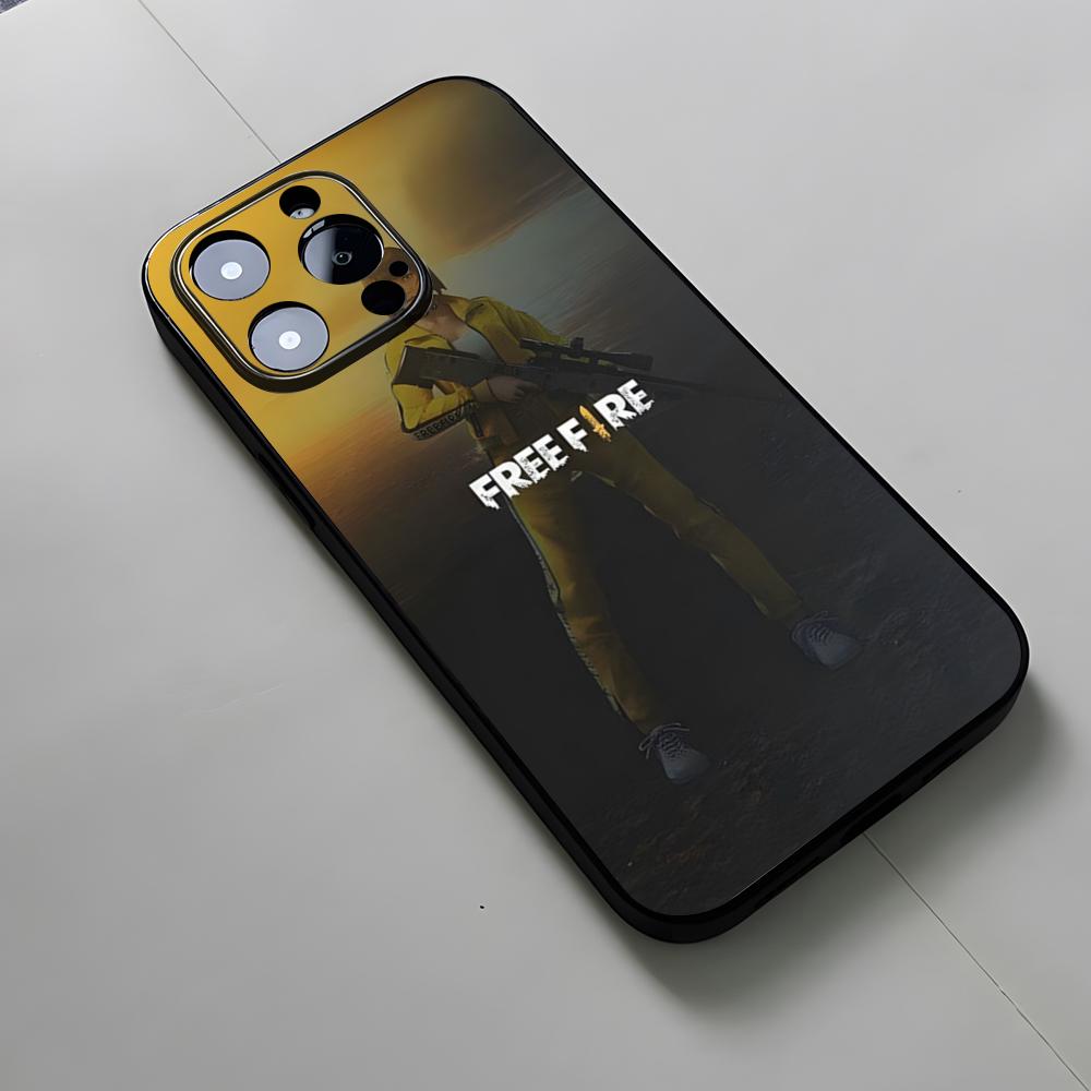Free Fire Game Phone Case For Iphone 16 15 12 14 Se 2020 16 Pro Max 11 13 Xr X The Guard Xs Mini Plus Funda Shell Cover