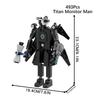 2023 Skibidi Toilet Man VS Monitor Blocchi da Costruzione Camerman Titan Speakerman Giocattolo Fai da Te Set di Figure Speakerman per Bambini Regalo