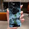 Chrysanthemum Grassland Case For Oppo Reno9/Reno9 Pro Transparent Soft Case For Reno9 Pro+ (Reno9 Pro Plus) Shockproof Casing