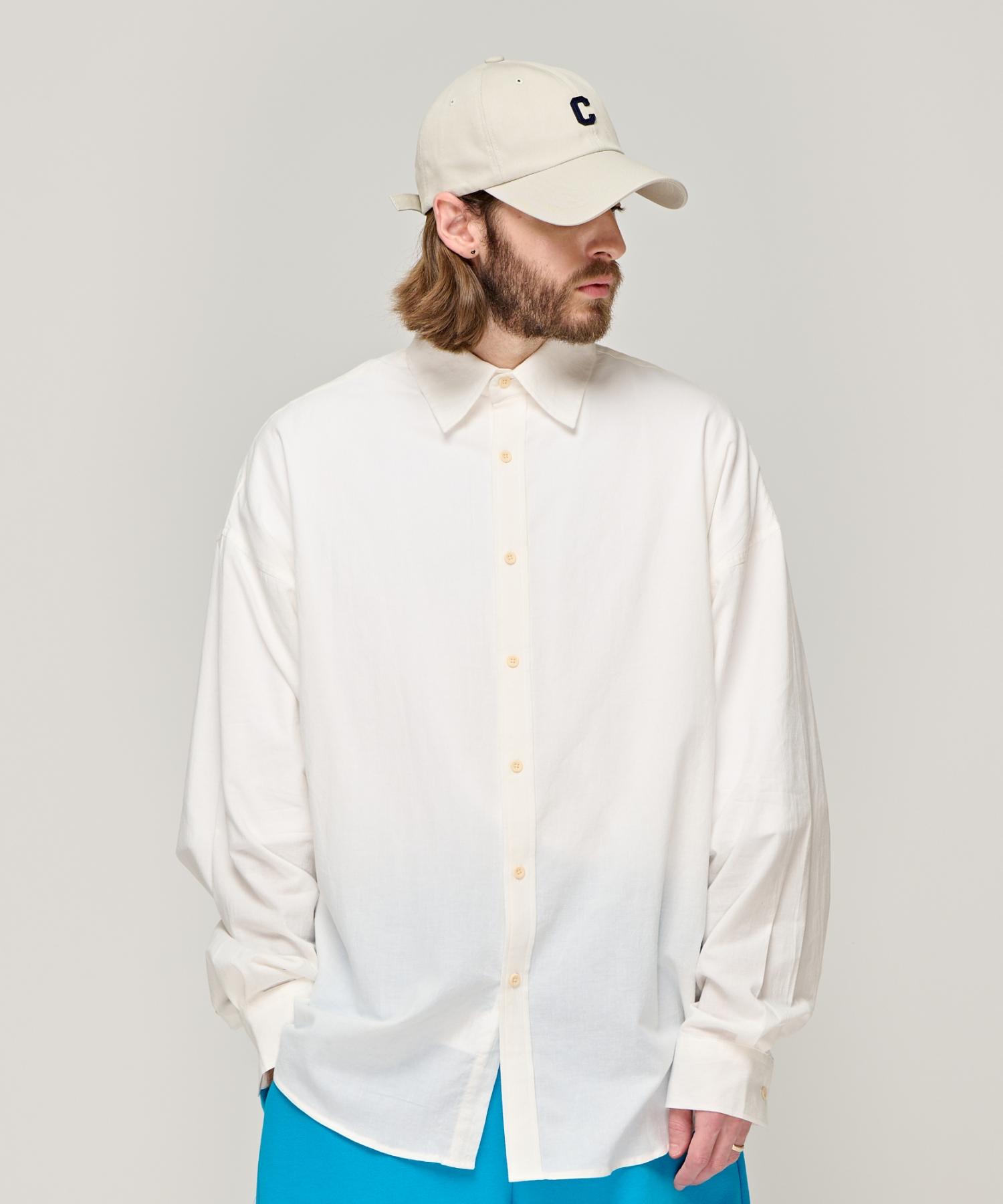 Cargo Bros Cb Pastel Poplin Overshirt (White) Free