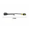 HID Xenon bulb H4 H/L wiring harness controller H4 flexible small relay cable wires H4 Bi-xenon small cable wires