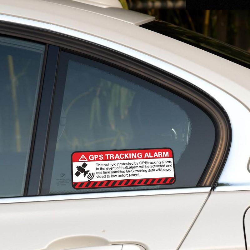 Car Sticker Positioning Cover Scratch  Decal Electric Car Sticker Anti-theft Warning Motorcycle Modification Car
