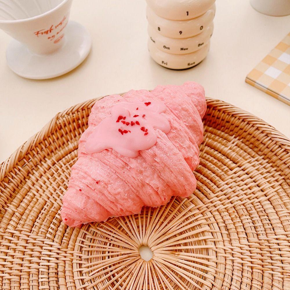 Cake Bread Slow Rebound Toy Bread Puff Slow Rebound Toy Squeeze Dessert Toy  Children Toys