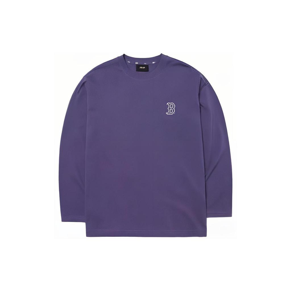 New MLB T Shirts Unisex Purple 3ATSL0314-43NYL