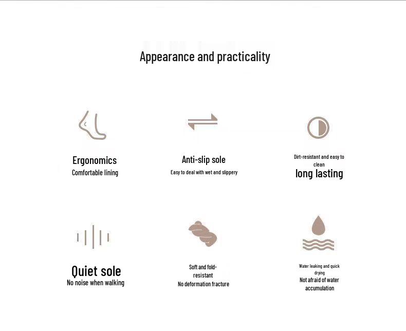 2023 Non-Slip Thick-Soled Casual Korean Beach Slippers - Soft-Soled Men's Nurse Clogs