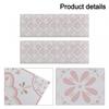 Pink Pattern Stickers Waterproof Tile Stickers Waterproof And Oil-proof
