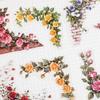 6 Stile Blume Ecke Aufkleber Verpackung DIY Tagebuch Dekoration Aufkleber Album Sammelalbum Tagebuch Dekoration Hintergrund Dekoration Aufkleber