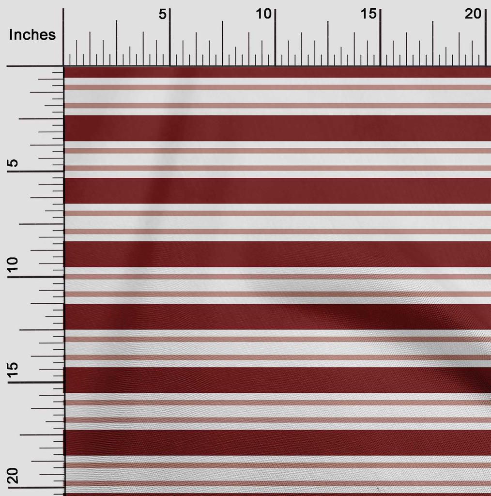 oneOone Cotton Flex Black Fabric Stripes Quilting Supplies Print Sewing Fabric By The Yard 40 Inch