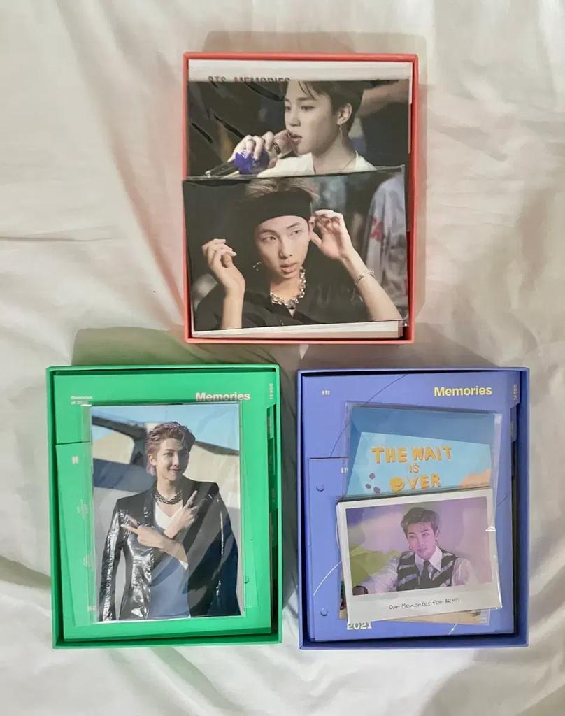 BTS Jungkook Pokémon 2019 2020 2021 Memories Blu-ray Bulletproof Used