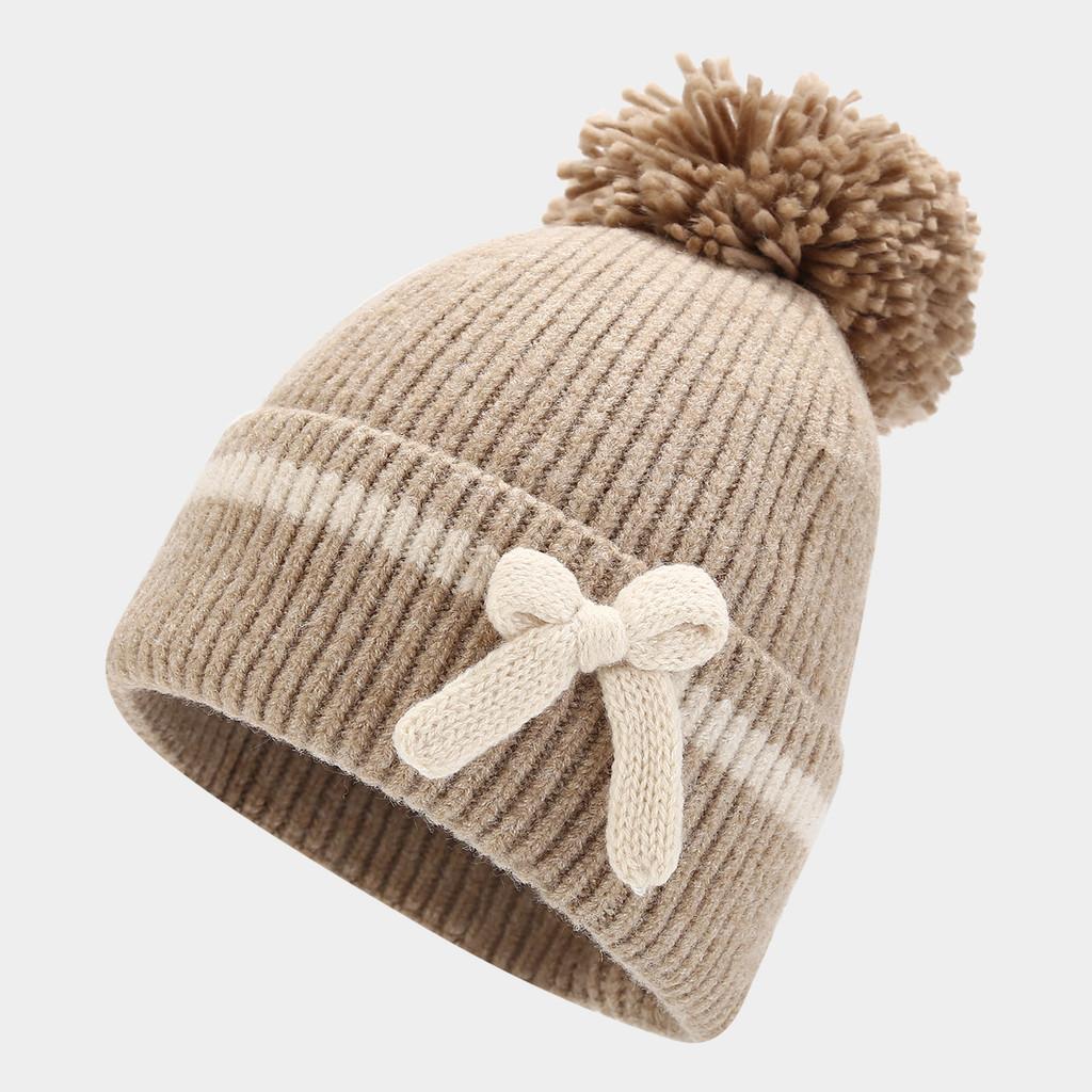 Winter Koreanischer Stil Schmetterling Schleife Hut Schal Handschuhe Set Für Mädchen Und Frauen
