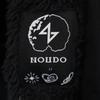 NOUDO made in Japan Stainless collar coat black Half bore back Men's Used