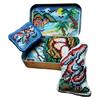 Tin Box Embroidery Kit Horror Themed Cross Stitch Kit Vintage Sewing Kit Halloween Embroidery Craft Set Gift for Embroidery Enthusiast
