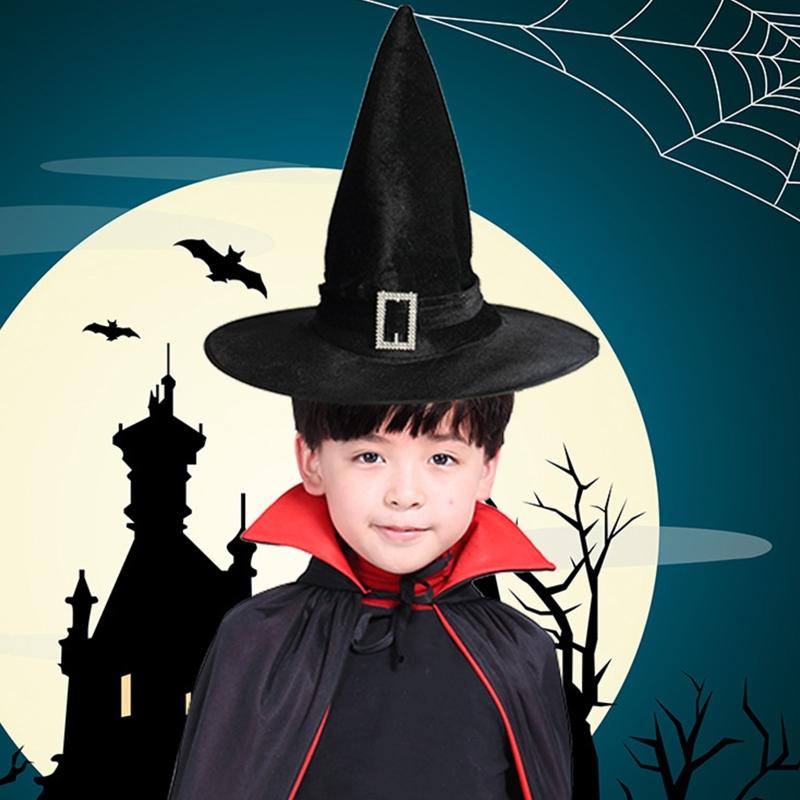 Witch Hat Halloween Easter Party Witch Hats Masquerade Wizard Hat Props Cap