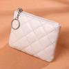 Ladies With Zipper Gift PU Leather Card Case Money clips Key Wallets Women Coin purse Mini Coin Bag