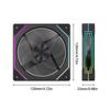 Computer Cooling Fan 120mm CPU Fan 800-1600RPM Double Color Option ARGB Reverse/Forward Case Fan