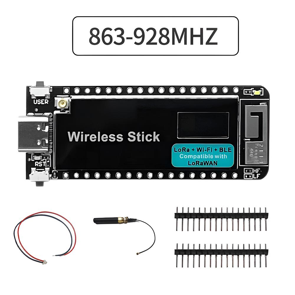 ESP32 Lora Entwicklungsplatine SX1262+ESP32S3 LoRa Wireless Stick Lite V3 Entwicklungsplatine 433-510MHZ/ 863-928MHZ