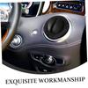 DRESSOOS Ergonomic Design 60mm Air Vent Car Ventilation Parts Universal Fit Black
