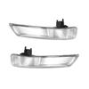 Pair of Rearview Wing Mirror Indicator Lens Turn Signal Light Cover 1538488 Fit for Ford Focus