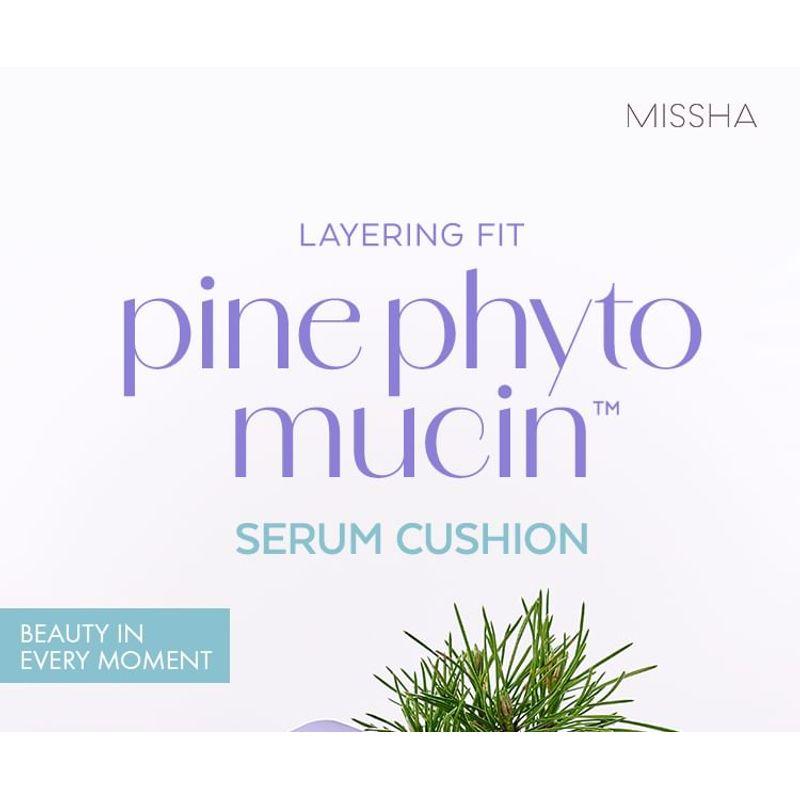 MISSHA Layering Fit Pine Phyto Mucin Serum Cushion - 2 Colors