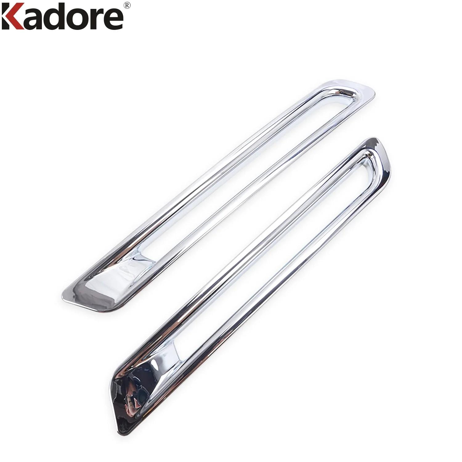 For Toyota Sienna    2024 Carbon Fiber Car Rear Fog Light Lamp Cover Trims Tail Foglight Bezel Trims Accessories ABS Chrome