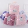 Coral Fleece Towel Set: Soft, Warm, Thickened Couple's Bath Towels