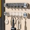 Creative Rotating Suction Cup Hook Wall Mounted Water Ripple Row Hook Bathroom Hook
